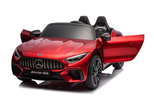 Mercedes AMG SL63 Batterieauto, rot lackiert