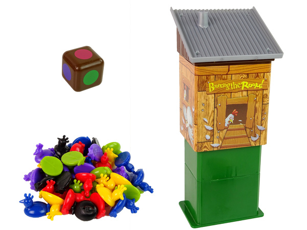 Arcade-Spiel Explodierender Hühnerstall Hühner