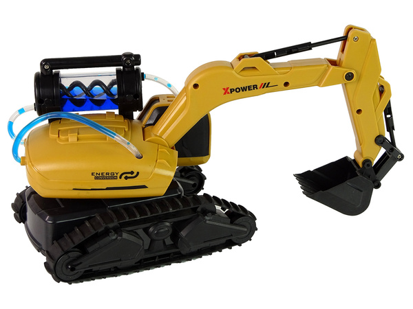 Large Remote Controlled Yellow Crawler Excavator