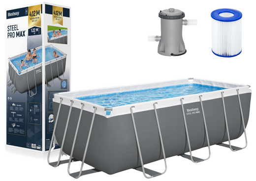 Frame pool 412 x 201 x 122 cm Bestway 56456