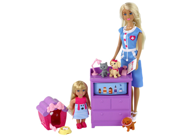 Anlily Love My Pet Veterinary Clinic Doll Set