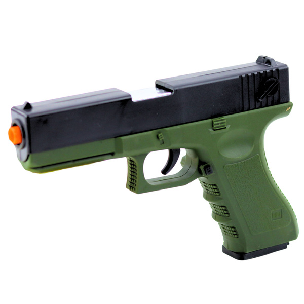 Spielzeugpistole Schaumstoffpatronen Munitionshülsen Grün