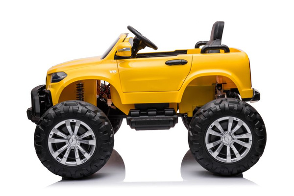 Battery Car Mercedes DK-MT950 4x4 Gold-Yellow Lacquered