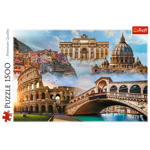 Puzzle 1500 - Lieblingsorte: Italien Trefl 26203