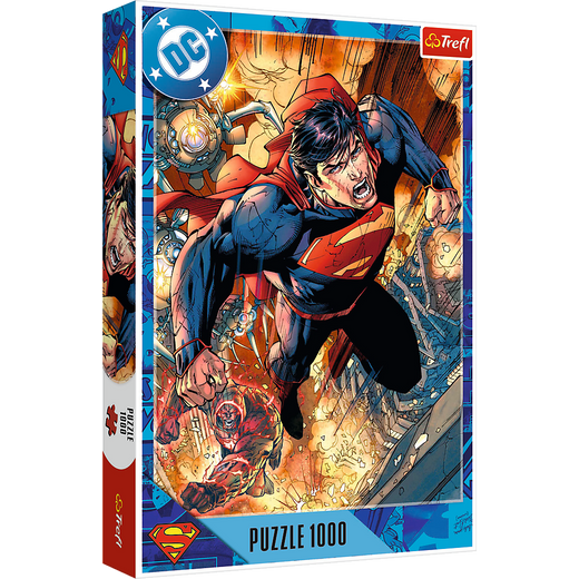 Puzzle - 1000 - Superman w akcji - Trefl 10936