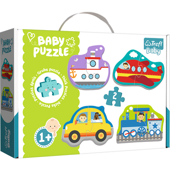 Puzzle - Baby Classic - Transportfahrzeuge / Trefl Baby 36075