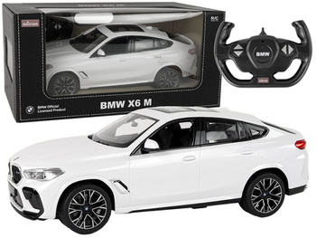 Car R/C Bmw X6 M 1:14 Rastar White