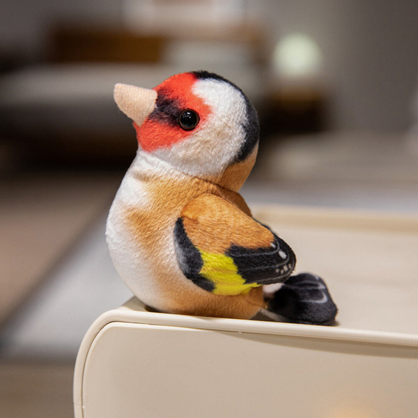 Kleiner Plüschvogel Blaumeise Stieglitz 10cm