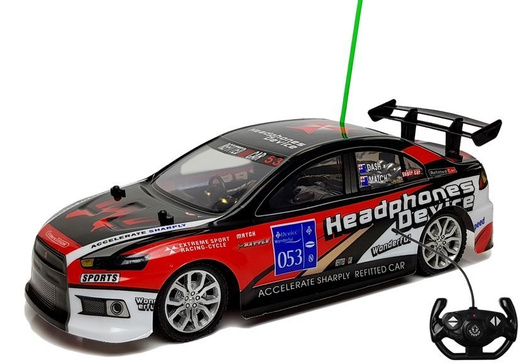 Sport Racing Ferngesteuertes Auto R / C 27Mhz Rot