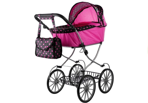 Puppenwagen Alice Retro Kinderwagen Puppe Puppenkarre