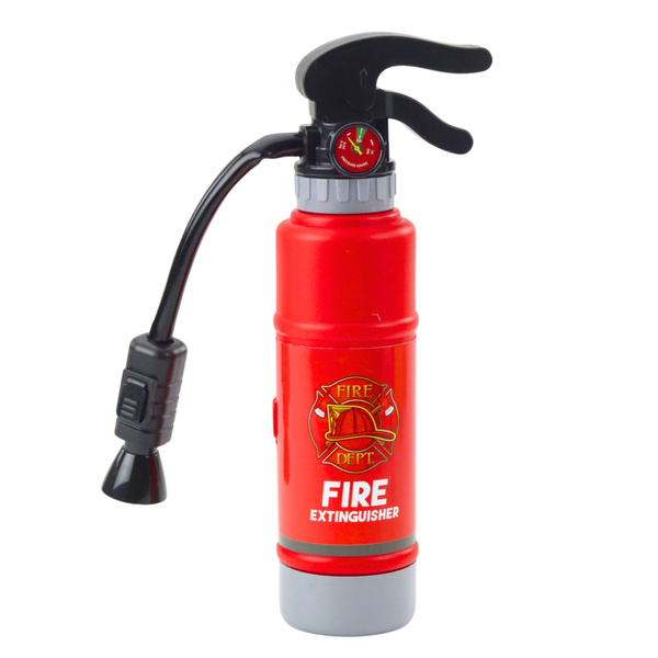 Spielzeug-Feuerlöscher für kleine Feuerwehrleute mit Wassersprühfunktion