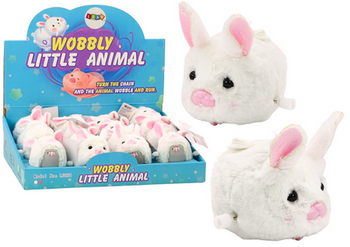 Clockwork Bunny Reitspielzeug Dekoration Weiß