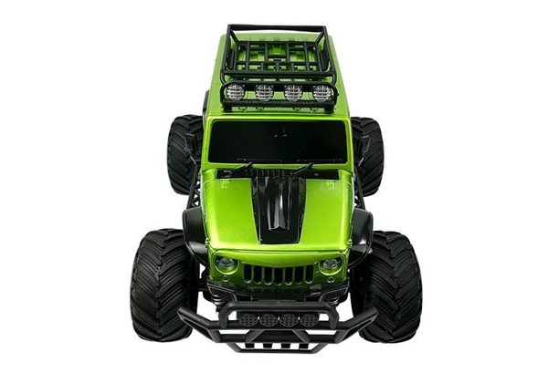 Ferngesteuertes Auto Offroad Jeep R/C Grün
