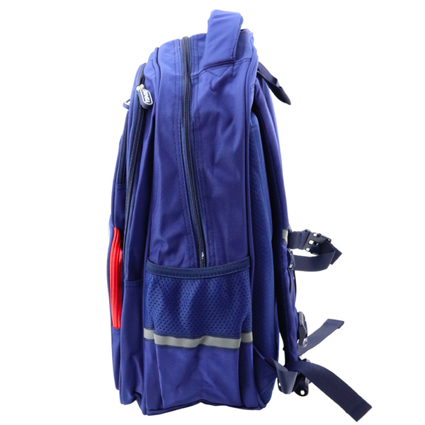 Schulrucksack mit aufgesetztem Brustgurt Marineblau 20L