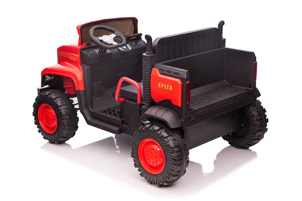 Car On Battery JC222 Red