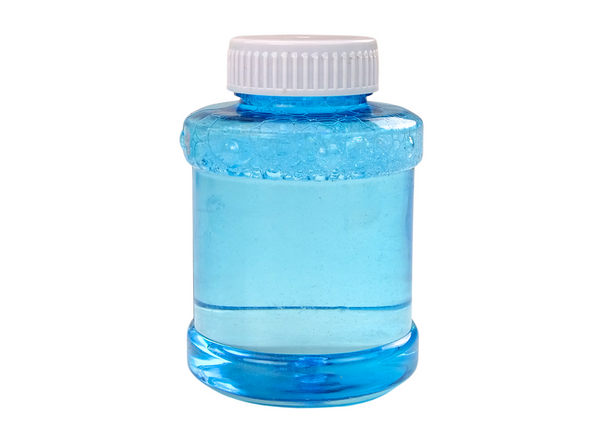 Blaue und grüne Dinosaurier-Luftblasenpistole