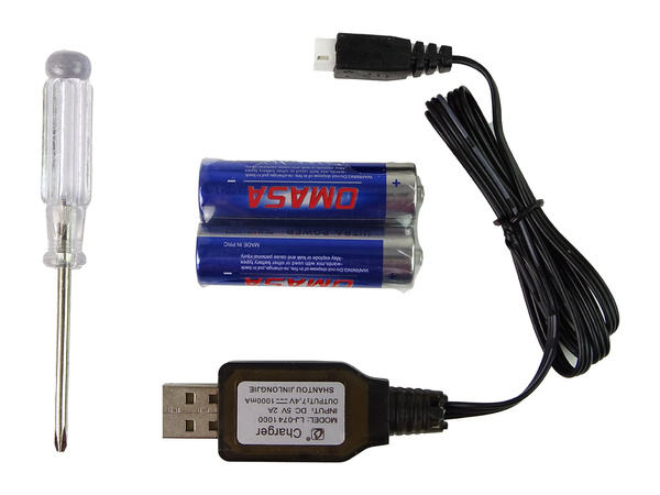 Sportwagen R/C 1:8 Grau Weiß