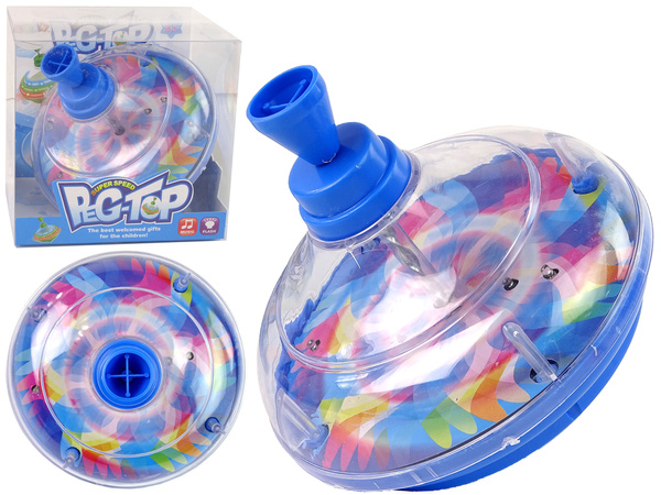 Spinning Wheel Toy Colours Diodes Music