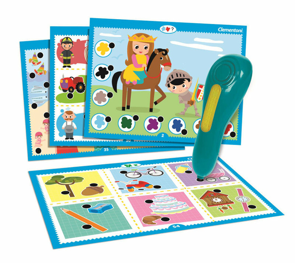 Sprechender Stift 500 Fragen Polnische Sprache Clementoni 50782