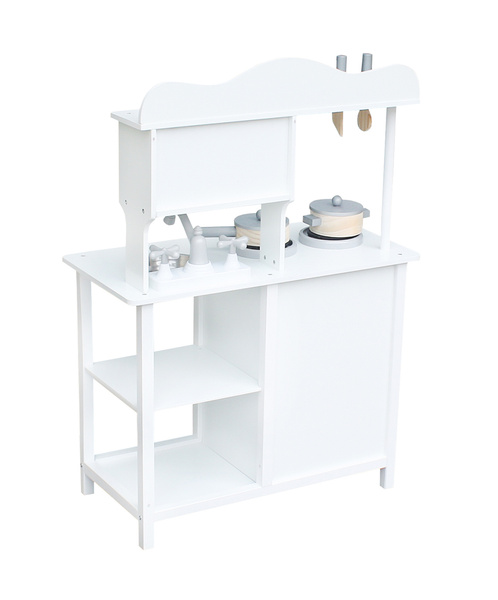 Holzküche Bella für Kinder Weiße Accessoires