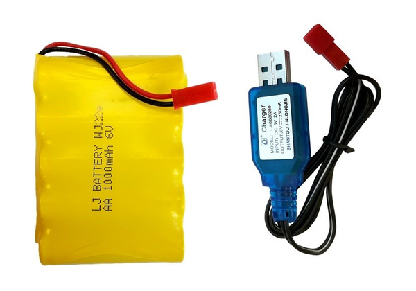 Offroad R / C Auto 4x4 Schwarz mit grünem Muster