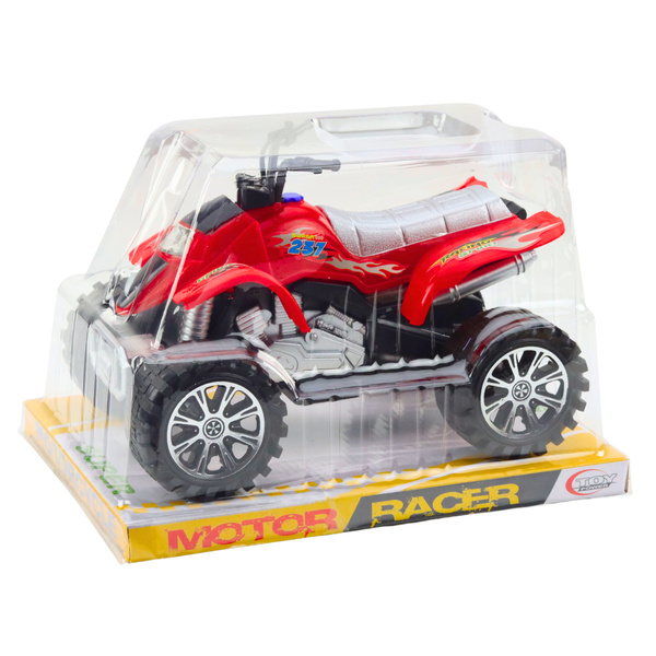 Quad Terrain Drive Treaded Wheels Red