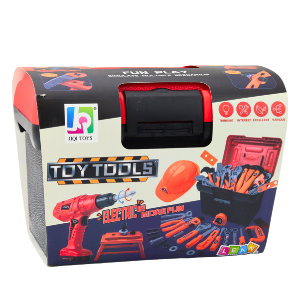 DIY Toolbox Akku-Bohrschrauber-Set 55-teilig