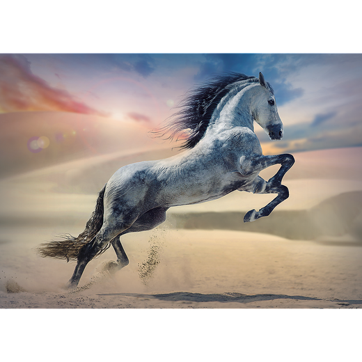 Puzzle - "1000" - Majestic Horse Trefl 10790