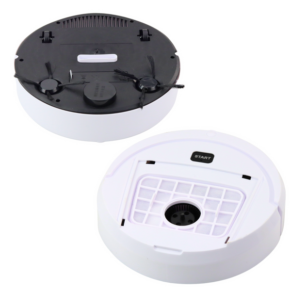 Robot Vacuum Cleaner Toy For Kids White