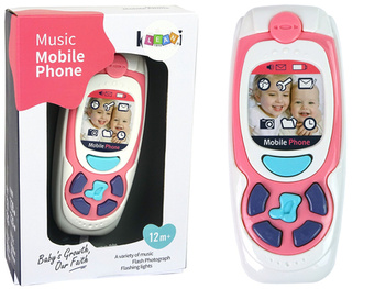 Pädagogisches Kinder-Handy Melody Pink