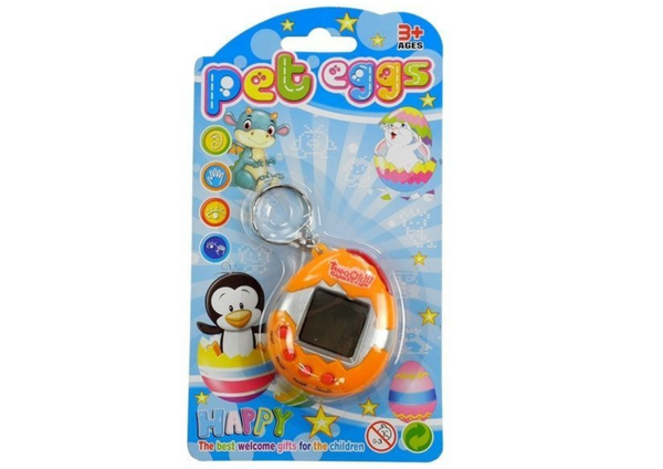 Tamagotchi Orange Elektronisches Haustier Spiel