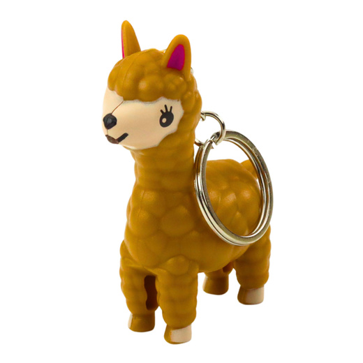 Rucksack Schlüsselanhänger Lama Alpaka LED Taschenlampe Sounds