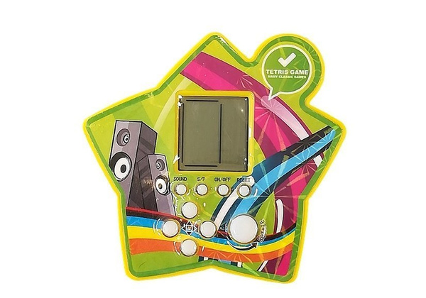 Tetris-Spiel Spielkonsole Tetris Spiel verschiedene Farben