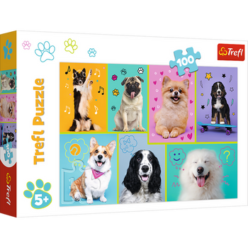 Puzzle - In der Welt der Hunde - Trefl 16421