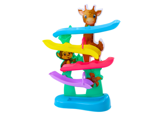 Ball Slide Giraffe Monkey Sounds Colorful
