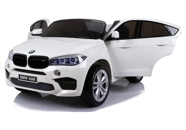 NEW BMW X6M White - Electric Ride On Vehicle
