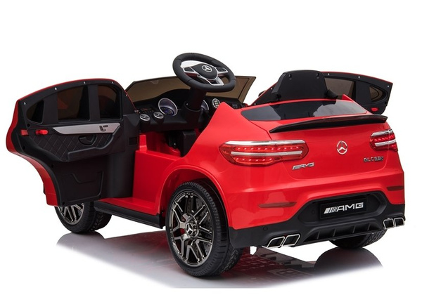 Mercedes QLS-5688 Elektro-Rutschauto 4x4 Rot