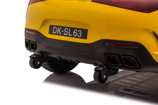 Mercedes AMG SL63 Battery Car, Yellow Painted