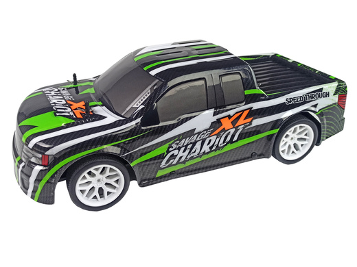Ferngesteuertes Auto R / C Pick Up 15-20 km / h Grün