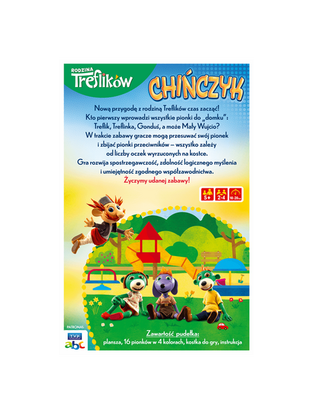 Brettspiel: Mensch ärgere dich nicht – Die Treflik Familie Trefl 02069