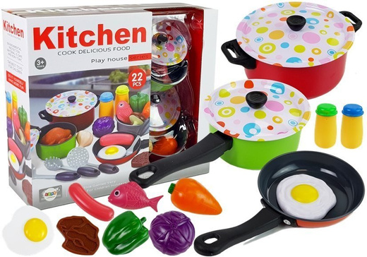 Küchenset Geschirr Cook 22-teilig