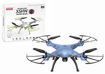 RC-Drohne X5HW SYMA Blau