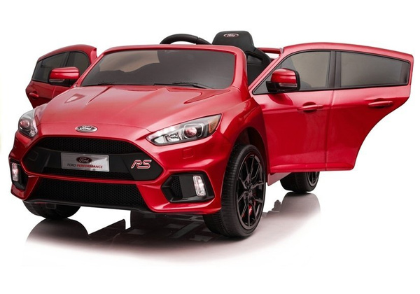 Kinderfahrzeug Ford Focus RS Rot lackiert 2x45W