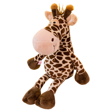 Plush Mascot Cuddly Toy Giraffe Brown 28cm