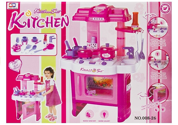 Toy Kitchen Little Chef Housekeeper Accessories