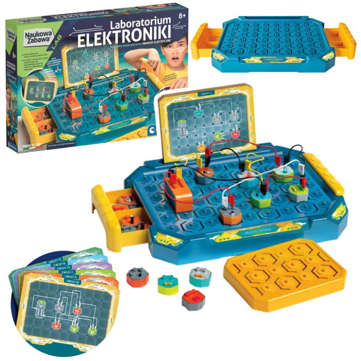 Science Fun Electronics Laboratory Polish Language Clementoni 50727
