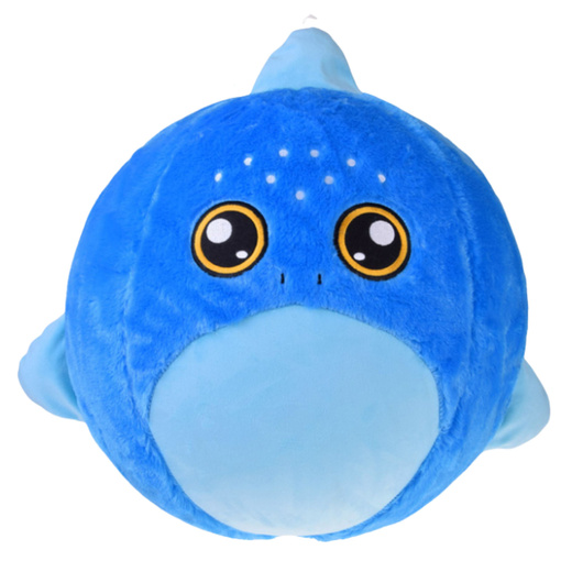 Growing Plush Blue Shark Jumping Ball Pump 50 cm