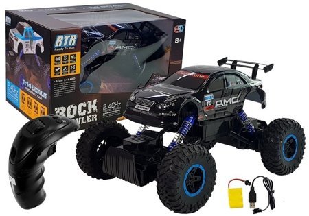  Auto Offroad Zdalnie Sterowane R/C 1:14 Niebieskie