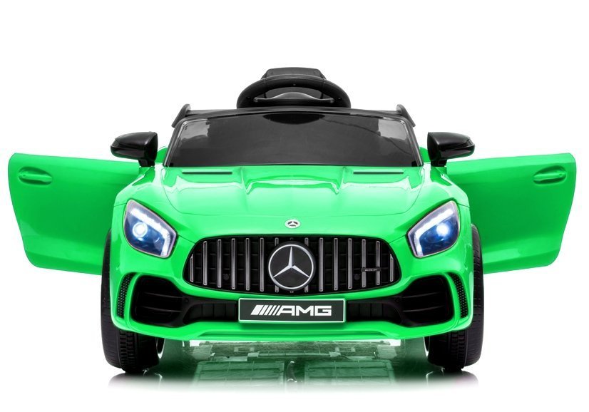 Auto na akumulator Mercedes AMG GT R Zielony LeanToys.pl