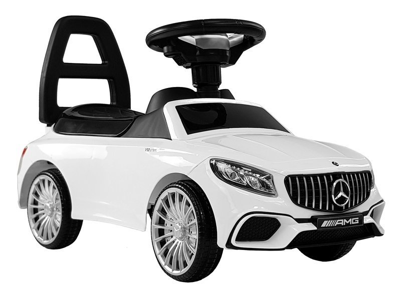 Jeździk Autko dla dzieci Mercedes AMG S65 Biały LeanToys.pl